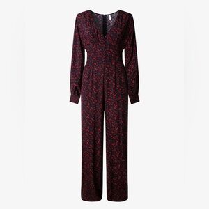Dynamite floral jumpsuit- long sleeve